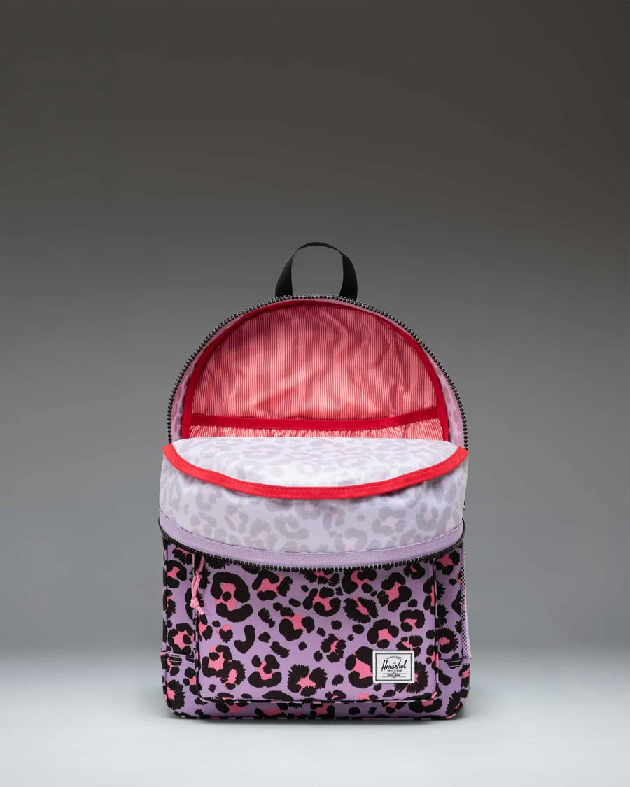 Herschel Heritage Backpack Youth -Scribble Leopard Sachet Pink
