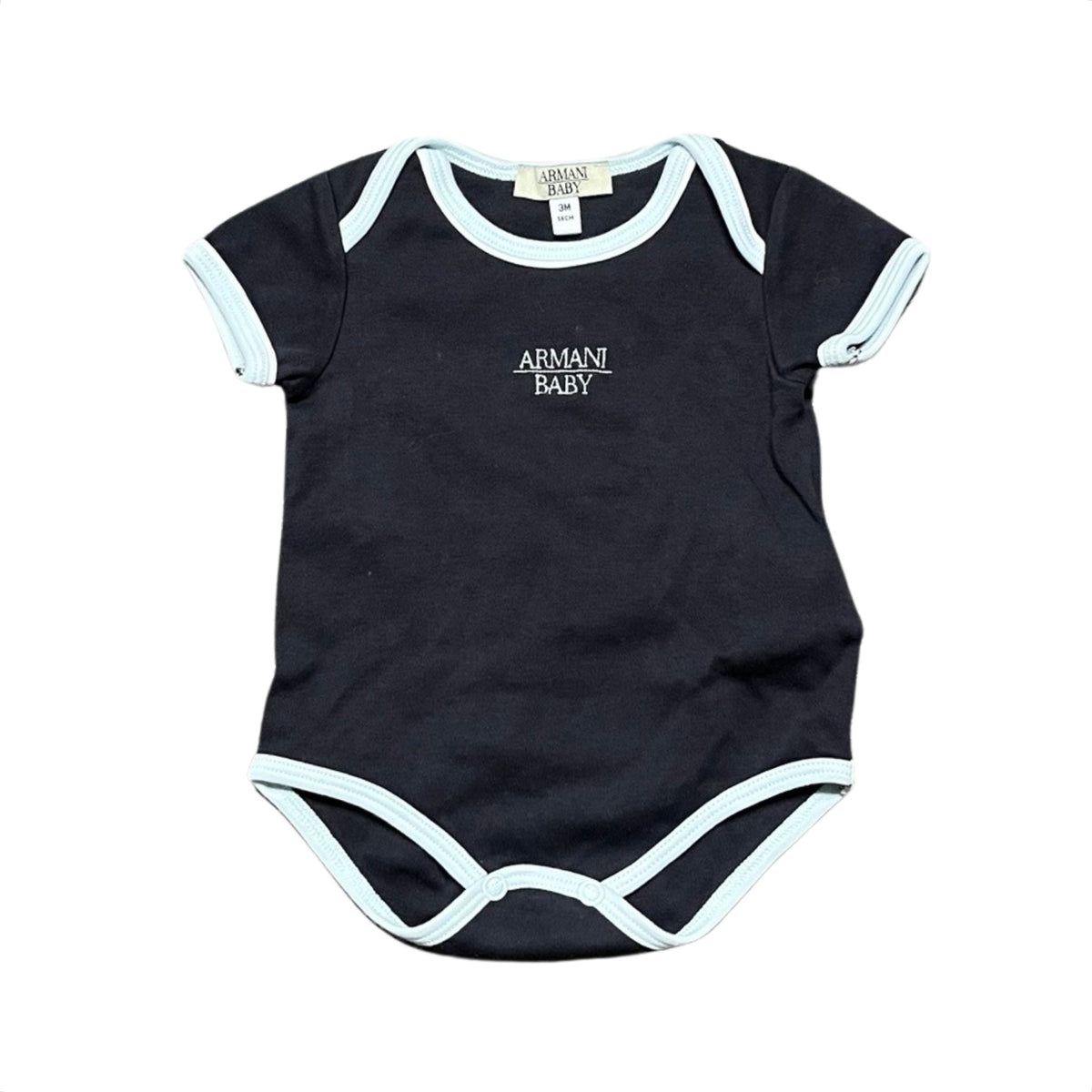 Armani Baby Onesie – Little White Sneakers
