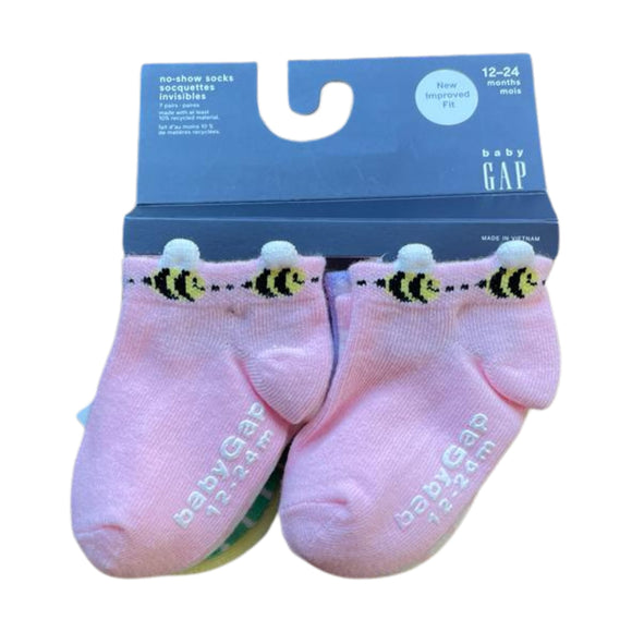 Baby Gap No-Show Socks (7 pairs)