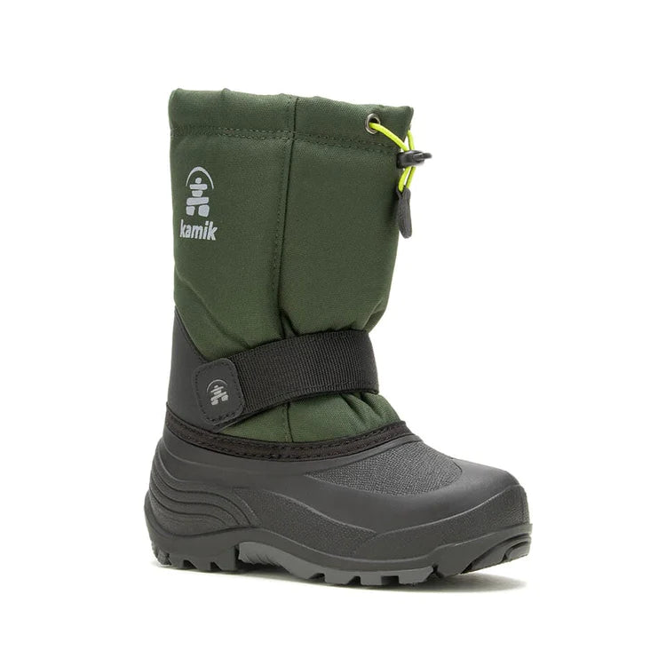 Kamik Rocket - Dark Green – Little White Sneakers display picture 2