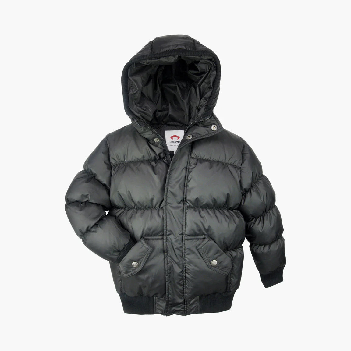 Appaman Puffy Coat Black 4T