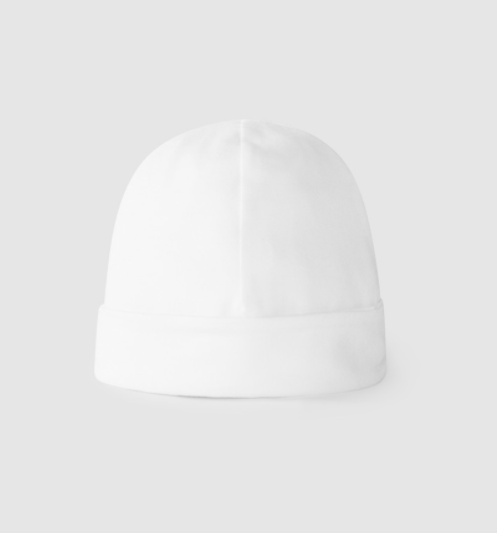 Laranjinha Baby Hat- White