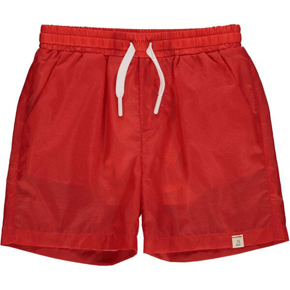 Me & Henry Vibrant Red Swim Shorts