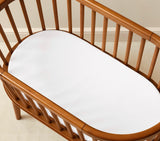 Pottery Barn White Bassinet Fitted Sheet