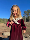 Vignette Carol Dress - Red Velvet