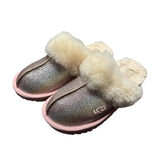 UGG Kids Cozy II Glitter Slippers