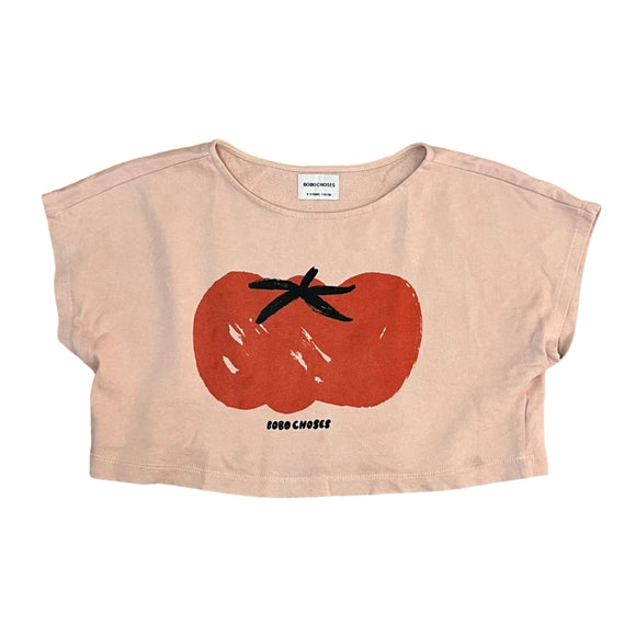 Bobo Choses Tomato Cropped Sweatshirt