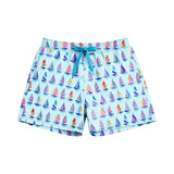 Limeapple - Dylan Sailboat Print Board Shorts