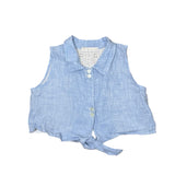 Biancoportifino Tie-Front Blouse