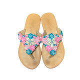 Spinach Mafia Beaded Sandals