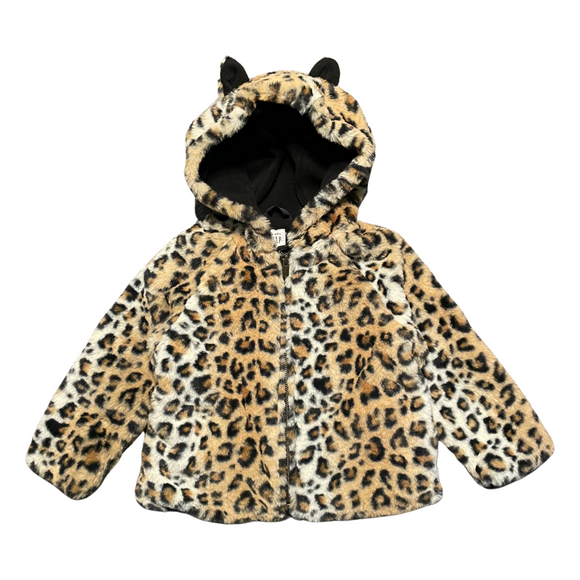 Gap Faux Fur Cheetah Jacket