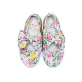 Janie and Jack Pink Floral Shoes