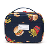 Herschel Pop Quiz Lunch Box - Burgers and Fries