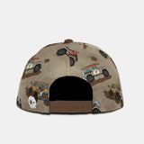 Headster All Terrain Fun Snapback - Beige Sand
