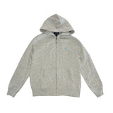 Ralph Lauren Grey Zip-Up Hoodie