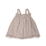 Minkmui Gingham Smock Dress