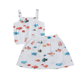 Tickety Boo Gauze Set - Fish