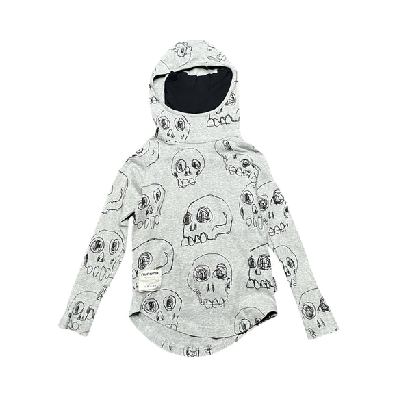 Nununu Skull Ninja Hooded Shirt
