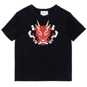 Miles The Label - Face the Dragon Black T-Shirt