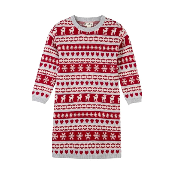 Hatley Holiday Sweater Dress