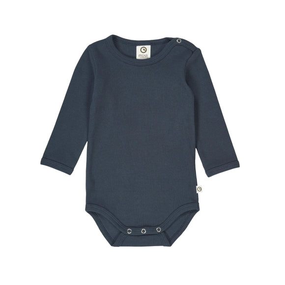 Müsli Cozy Me Rib Onesie - Night Blue