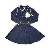 Reiss Piped Knitted Skater Dress