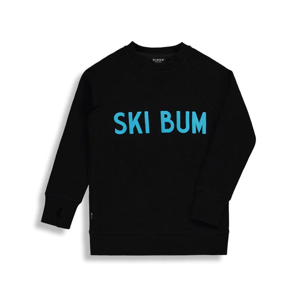 Birdz Ski Bum Sweatshirt - Black
