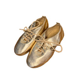 Zara Gold Cut-Out Shoes