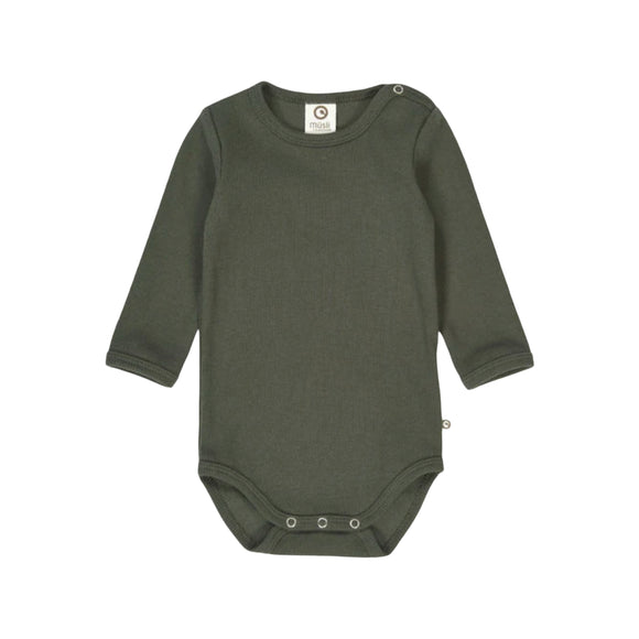 Müsli Cozy Me Onesie - Deep Green