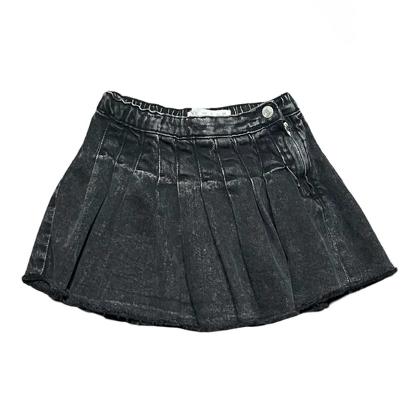 Zara Black Denim Skirt