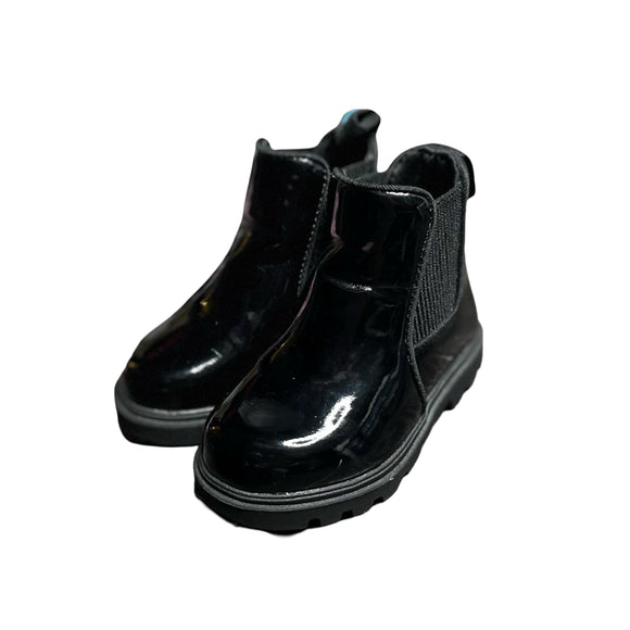 Native Glossy Black Boots