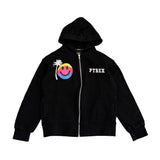 Pyrex Kids Black Zip-Up Hoodie
