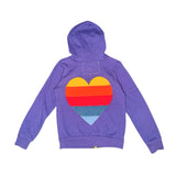 Aviator Nation Purple Heart Hoodie