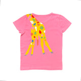 Mini Boden Giraffe Appliqué T-Shirt