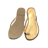 Tkees Rose Gold Flip Flops
