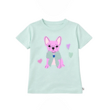 Preppy Goose - Frenchie Bow Short Sleeve Tee