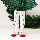 Little Stocking Co.-Christmas Tree Knit Tights