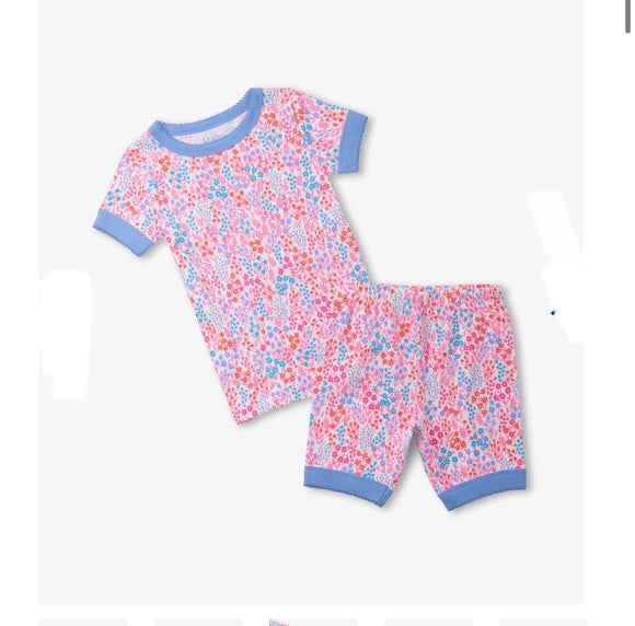 Hatley Girls Ditsy Floral Short Pajama Set