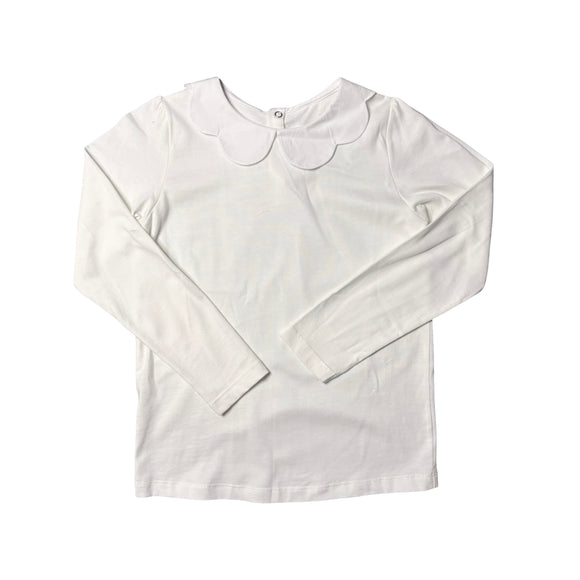 Jacadi Scalloped Collar Shirt