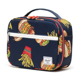 Herschel Pop Quiz Lunch Box - Burgers and Fries