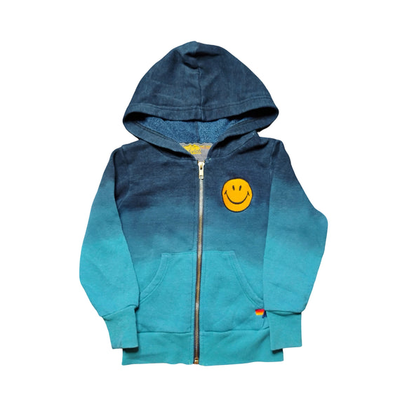 Aviator Nation Smiley Zip-Up Hoodie