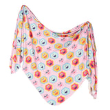Copper Pearl Sesame Street Knit Swaddle Blanket
