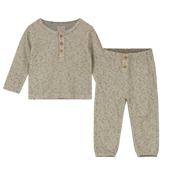 Ettie and H Oatmeal Set