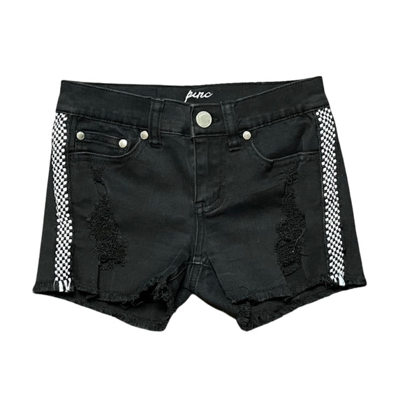 Pinc Black Shorts