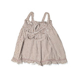 Minkmui Gingham Smock Dress