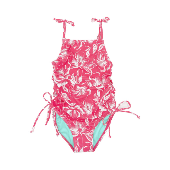 Feather 4 Arrow Seaside One-Piece - Hot Coral
