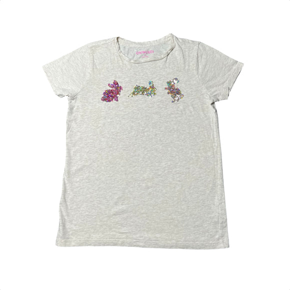 Crewcuts Factory Sequin Rabbit T-Shirt