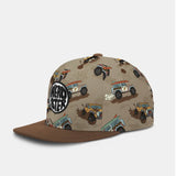 Headster All Terrain Fun Snapback - Beige Sand