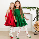 Little Stocking Co.-Christmas Tree Knit Tights