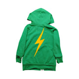 Aviator Nation Green Zip-Up Hoodie